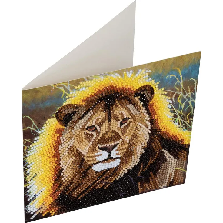 CRYSTAL ART Crystal Card Kits 18x18cm, Mulitcolor, 18x18