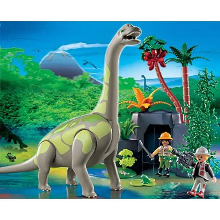 PLAYMOBIL 4172 - Brachiosaurus in Felslandschaft