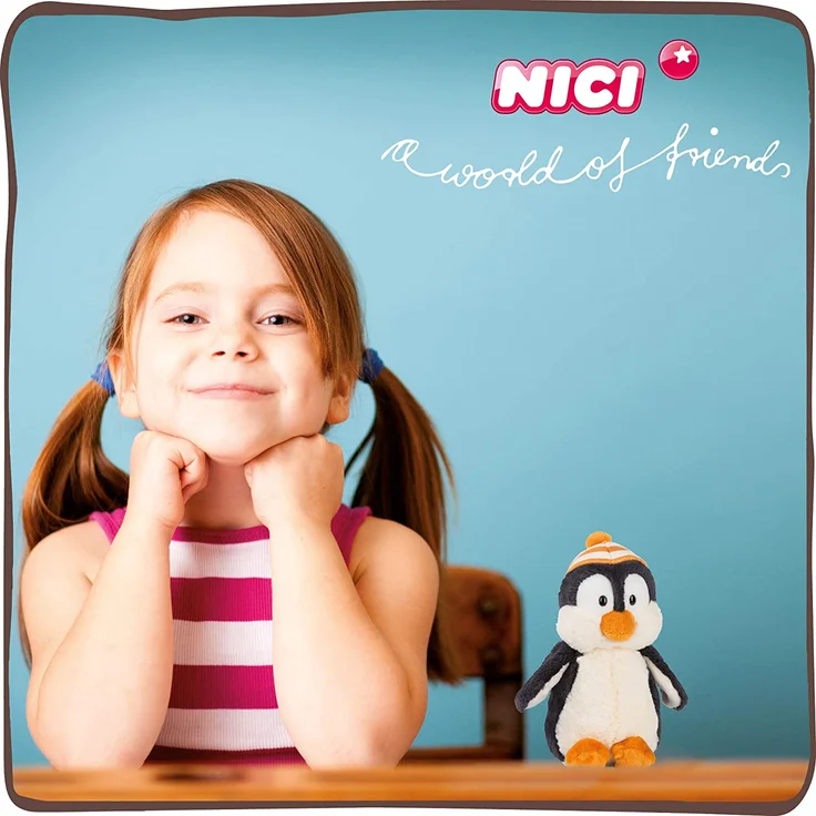 Nici Pinguin Peppi 25cm Schlenker Kuscheltier – Bild 6