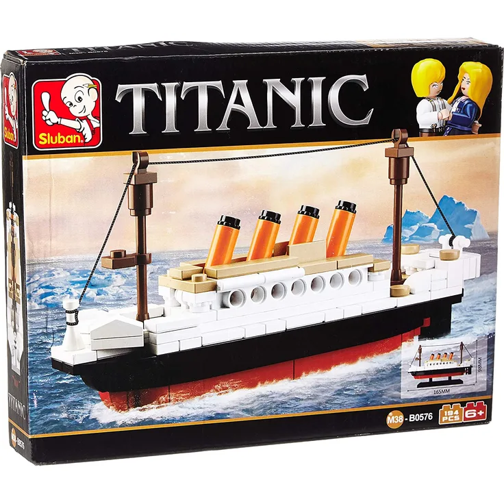 Sluban SlubanM38-B0576 M38-B0576 Titanic Bausteine Set (klein)