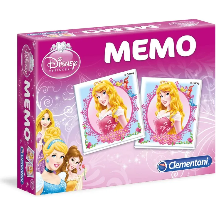 Clementoni - Memo Kompakt - Princess