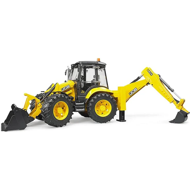 Bruder 02454 TOYS Baggerlader JCB 5CX, Mehrfarbig – Bild 1