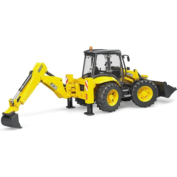Bruder 02454 TOYS Baggerlader JCB 5CX, Mehrfarbig – Bild 3