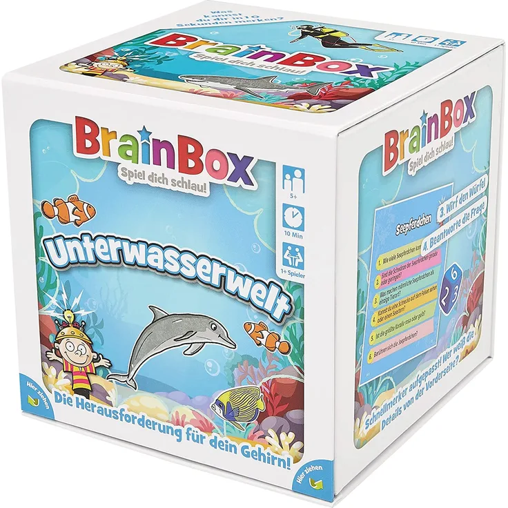 Unterwasserwelt, Lernspiel, Quizspiel für Kinder ab 5 Jahren