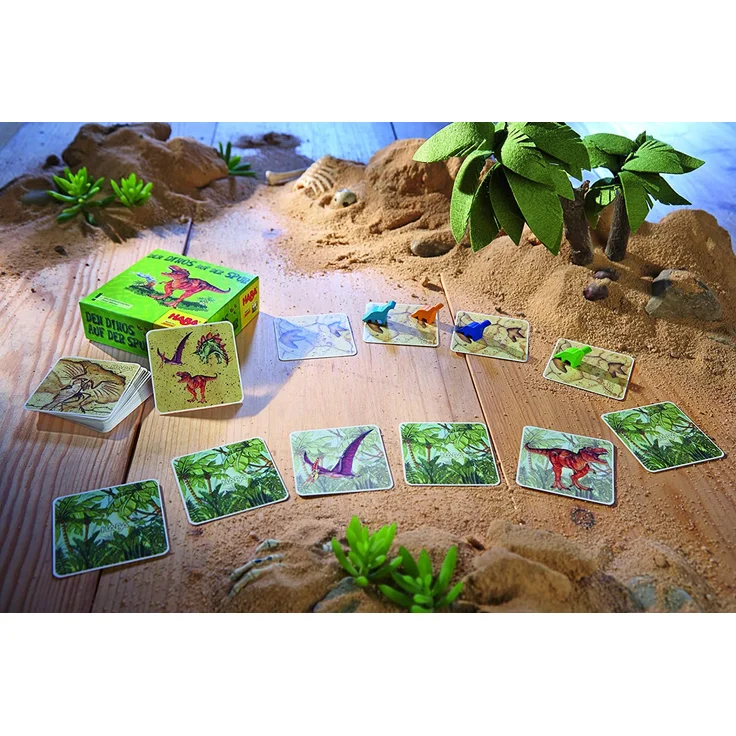 Haba 7591 - Dinos auf der Spur, Legespiel – Bild 3