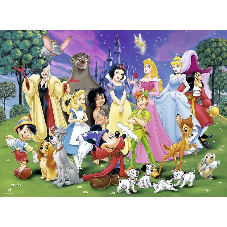 RAVENSBURGER 200 Teile Puzzle XXL Disney Lieblinge - Preisvergleich – Bild 3