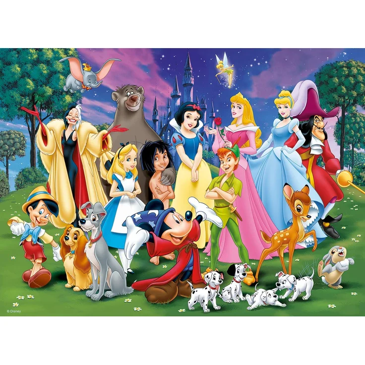 RAVENSBURGER 200 Teile Puzzle XXL Disney Lieblinge - Preisvergleich – Bild 5