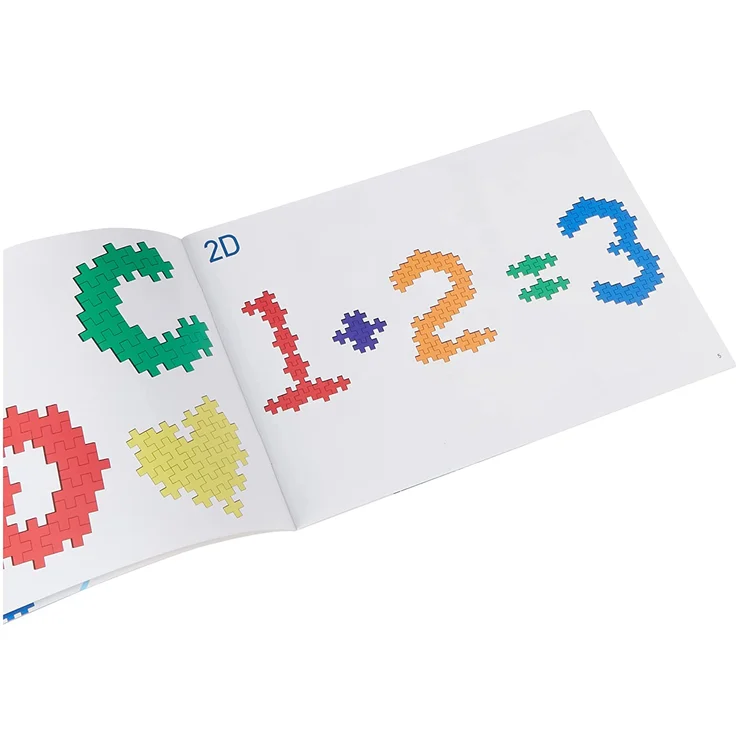 Plus-Plus 9603271 Geniales Konstruktionsspielzeug, Open Play Big Basic Mix, Bausteine-Set, 50 Teile – Bild 5