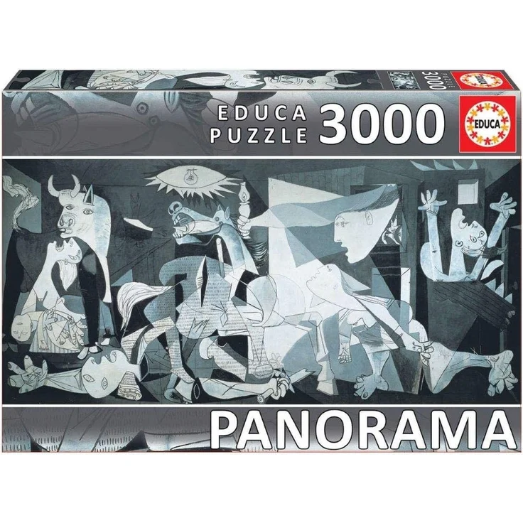 Educa 11502 Puzzle-Guernica, Pablo Picasso-Panorama, Multicolour – Bild 1