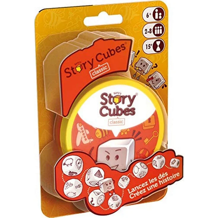Asmodee ASMRSC201FR Rory's Story Cubes: Original (Metalldose) – Bild 1