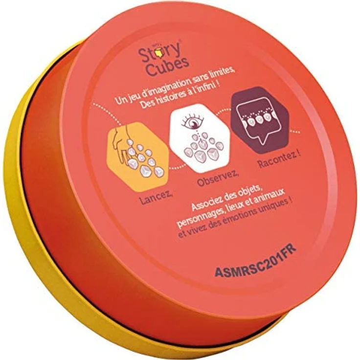 Asmodee ASMRSC201FR Rory's Story Cubes: Original (Metalldose) – Bild 4