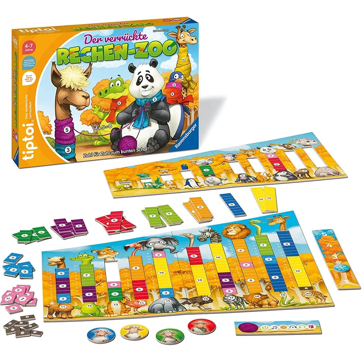 Ravensburger - tiptoi® Der verrückte Rechen-Zoo – Bild 2