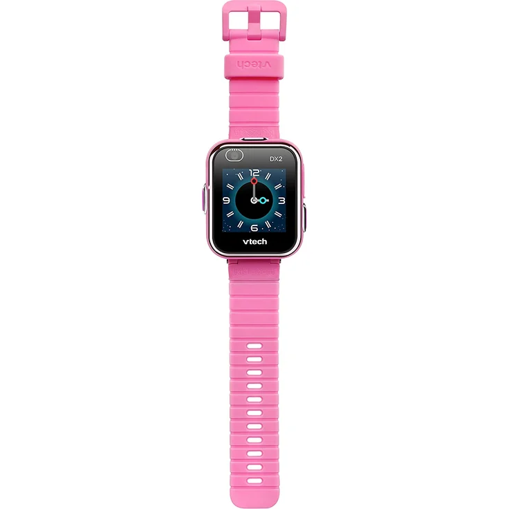 VTech 'Kidizoom Smart Watch DX2', ab 5 Jahren, LCD Farb-Touchdisplay (1,41", 128 x 128 Pixel), inkl. vielen lustigen Uhrmotiven zum Wechseln und aufregenden Bewegungsspielen, pink – Bild 3