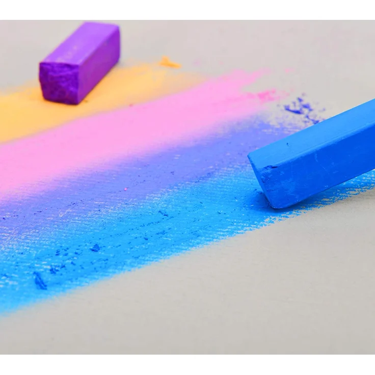 Artina 48er Pastellkreide Set Pasteo - Softpastellfarben in Studio Qualität als feine Kreide Stifte Softpastellkreide Weichpastell für die Kunst – Bild 7