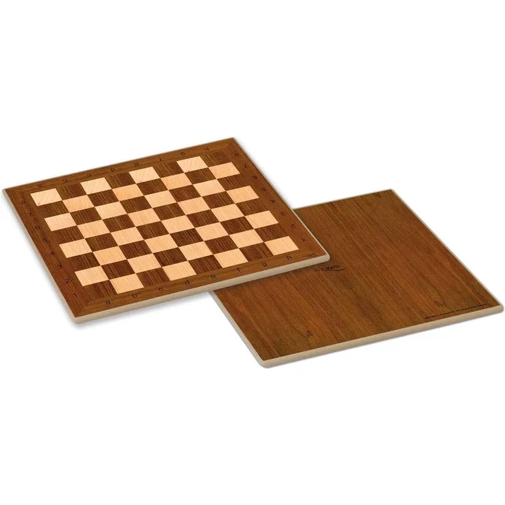 Schach- und Dame-Brett Cayro Holz (40 X 40 cm) – Bild 1