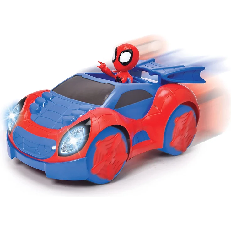 Dickie Toys 203225000 Spidey Web Racer 1:18 RC Modellauto Starter Modell Elektronik Straßenmodell – Bild 4