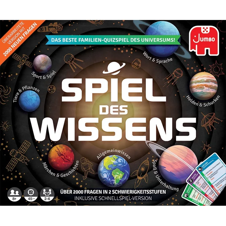 Jumbo 19907 Spiel des Wissens 2022 Version – Bild 4