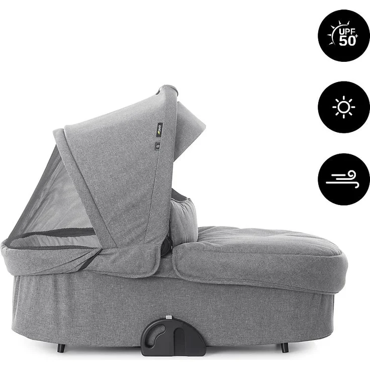 hauck Kinderwagenaufsatz Colibri Melange Grey – Bild 2