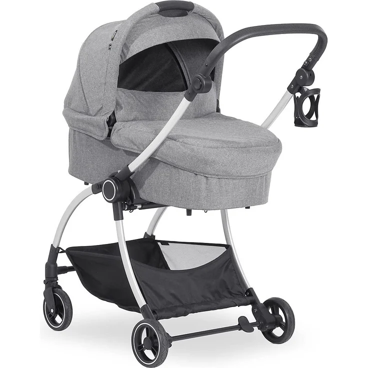 hauck Kinderwagenaufsatz Colibri Melange Grey – Bild 3