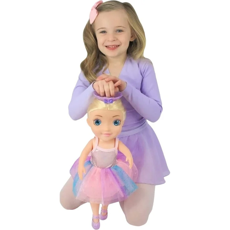 Bandai - Ballerina Dreamer-Große Tänzerin, 45 cm, Musik-Ballerine-Puppe mit Tanz, Tanz, HUN8731 – Bild 8