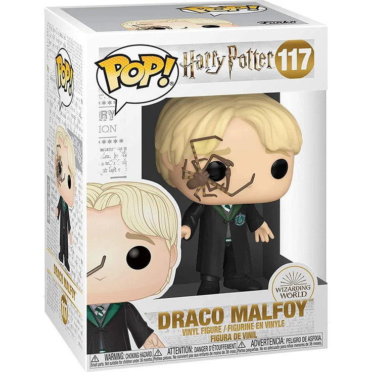 Funko POP! Vinyl: Harry Potter Figur Malfoy w/Whip Spider - 9 cm - Preisvergleich – Bild 2