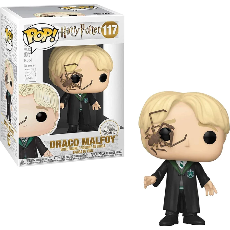 Funko POP! Vinyl: Harry Potter Figur Malfoy w/Whip Spider - 9 cm - Preisvergleich – Bild 3