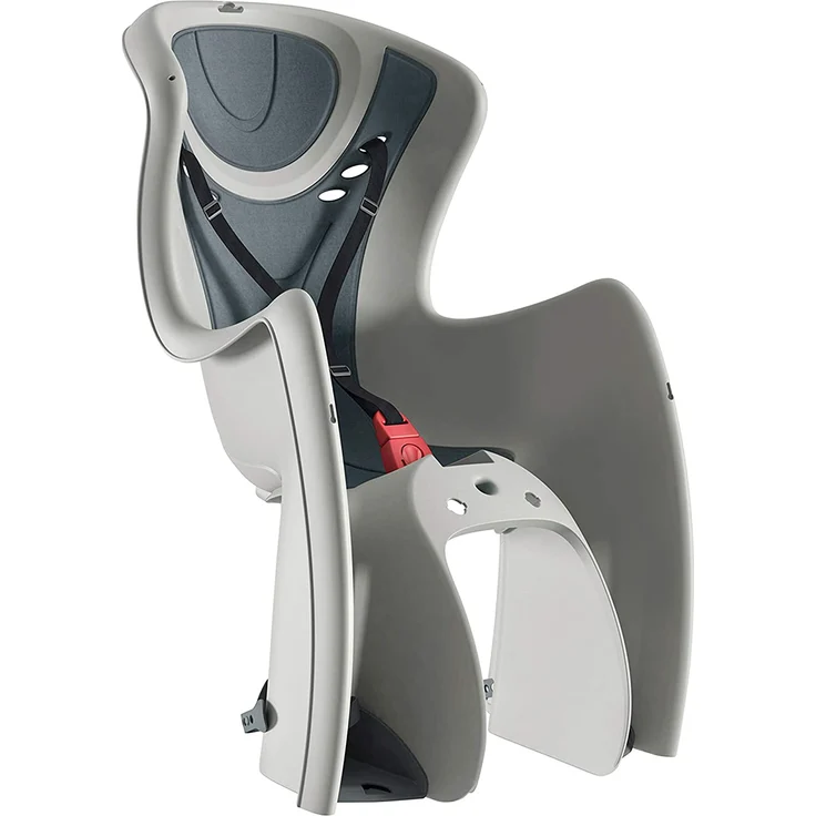 OK Baby Kindersitz Baby Shield für Gepäckträger von E-Bike & Fahrrad Silber – Bild 1