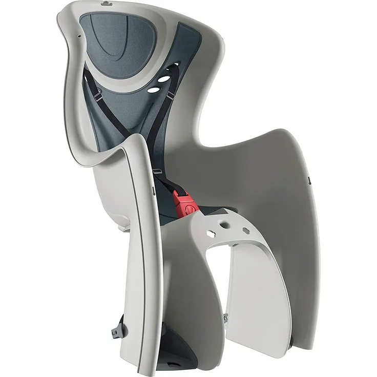OK Baby Kindersitz Baby Shield für Gepäckträger von E-Bike & Fahrrad Silber