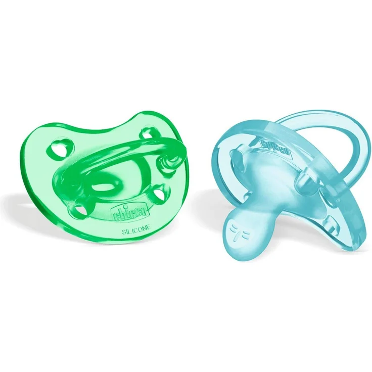Chicco Schnuller Physio Soft, 100% Silikon, 2 Stück – Bild 2