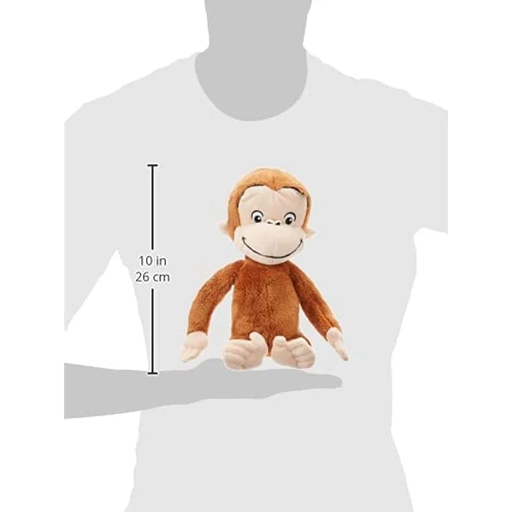 Schmidt Spiele 42740 Coco der neugierige AFFE, Plüschfigur, 26 cm, bunt – Bild 5