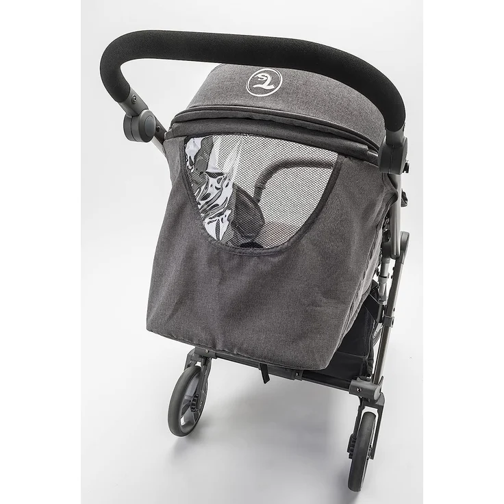 Twistshake Kinderwagen Tour Zusammenklappabar, 0-22 kg, Kompakter Sportwagen, Grau – Bild 3
