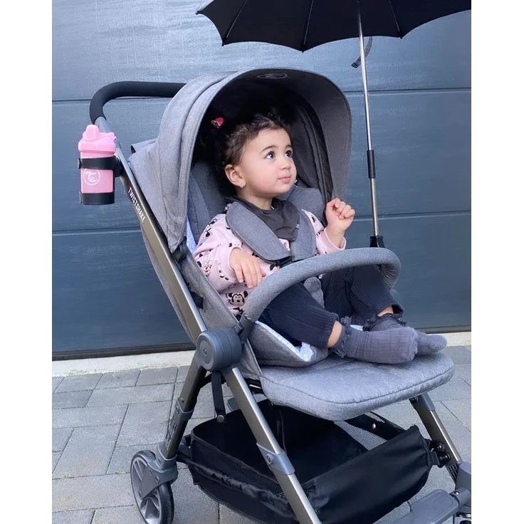 Twistshake Kinderwagen Tour Zusammenklappabar, 0-22 kg, Kompakter Sportwagen, Grau – Bild 8