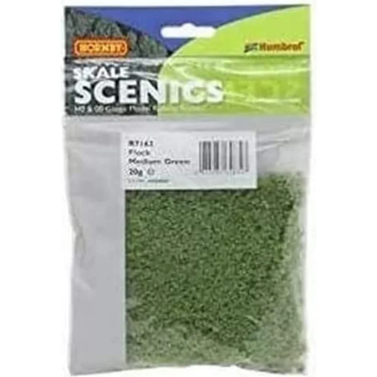 Humbrol R7162 Skale Scenics Flock - Medium Green