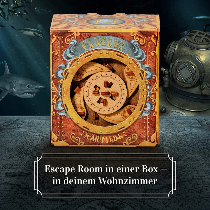 Cluebox - Escape Room Captain Nemo`s Nautilus – Bild 5