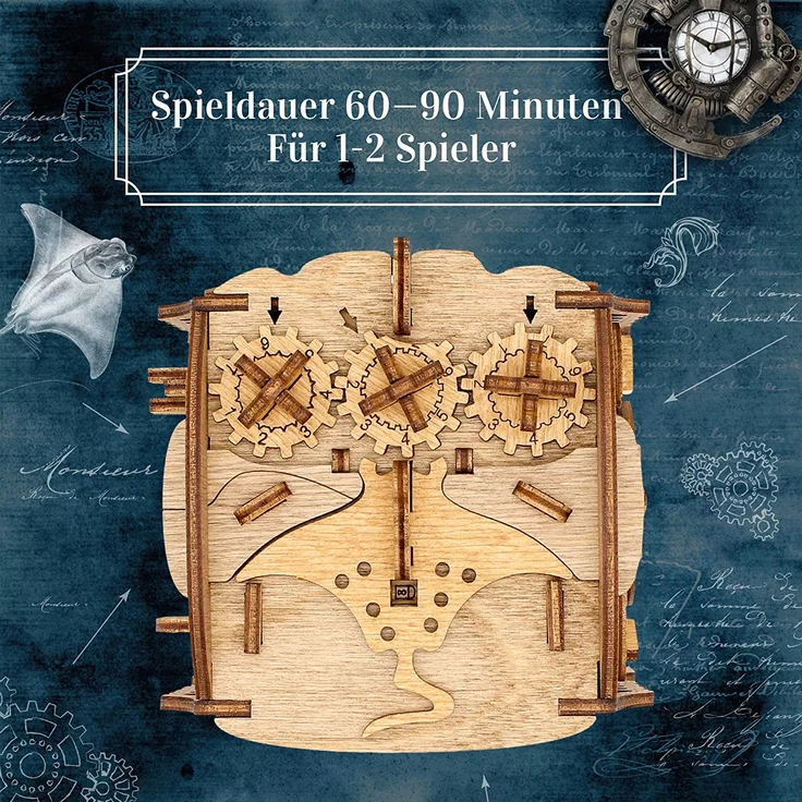 Cluebox - Escape Room Captain Nemo`s Nautilus – Bild 2