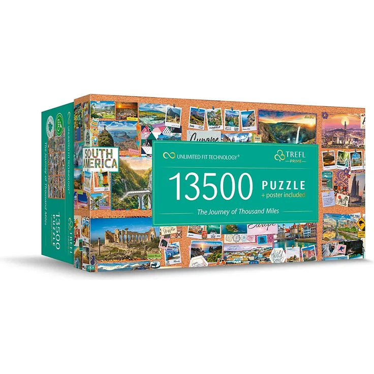 Trefl 81025 Die Reise der tausend Meilen 13500 Teile Puzzle – Bild 1