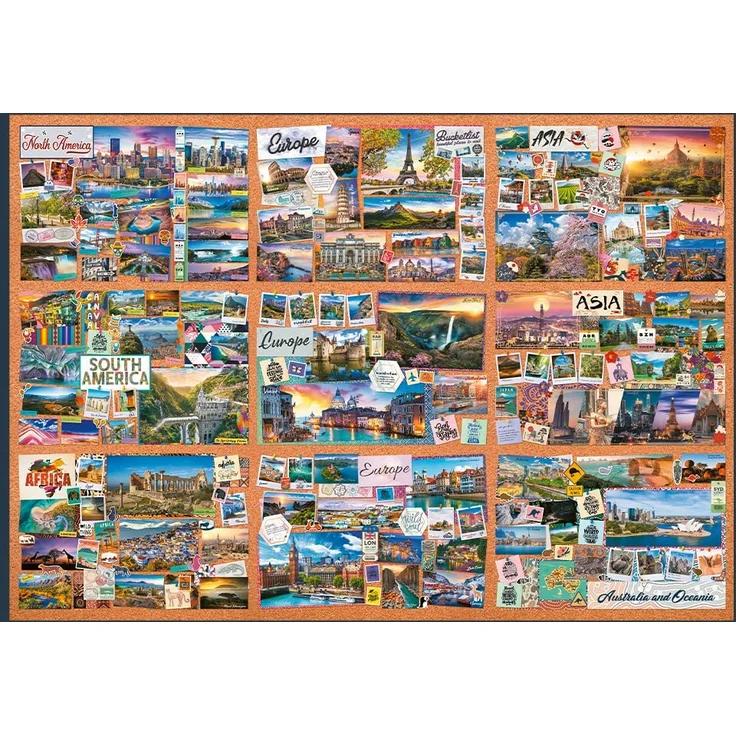 Trefl 81025 Die Reise der tausend Meilen 13500 Teile Puzzle – Bild 2