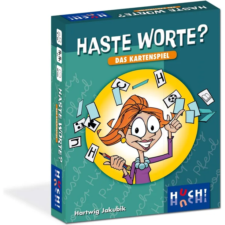 HUCH! Haste Worte - Das Kartenspiel Familienspiel