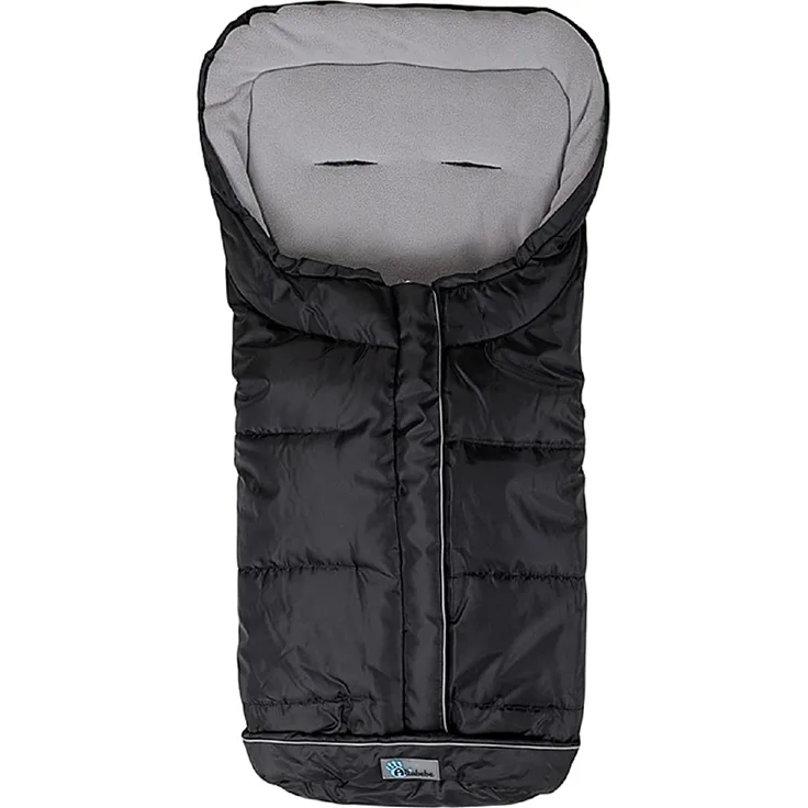 AltaBeBe AL2203-12 Winterfußsack, schwarz - grau, universell einsetzbar