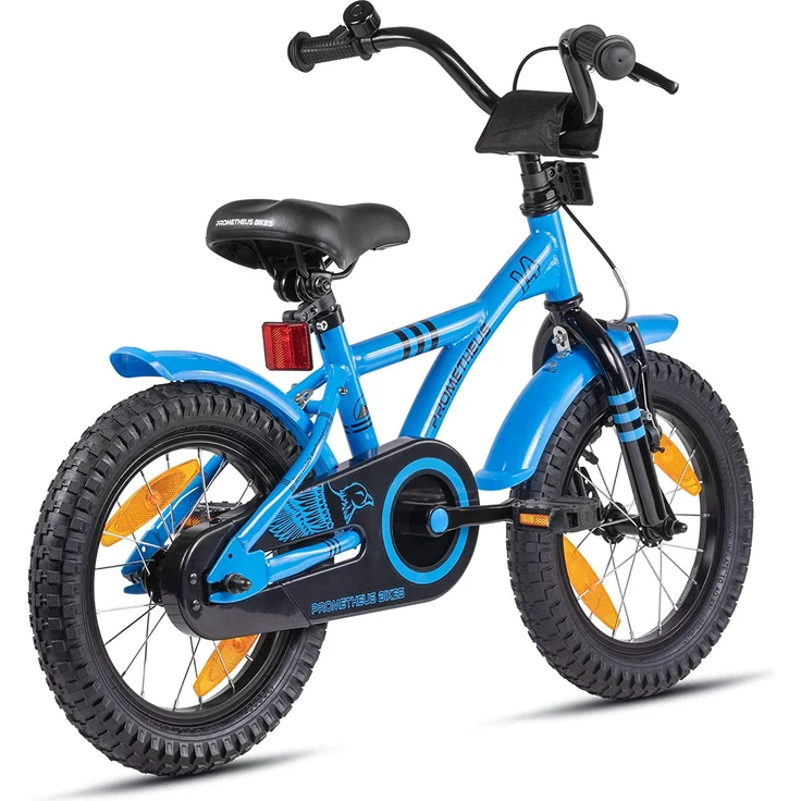 Prometheus Bicycles Kinderfahrrad Hawk, 1 Gang, 14 Zoll, RH 23 cm, blau – Bild 5