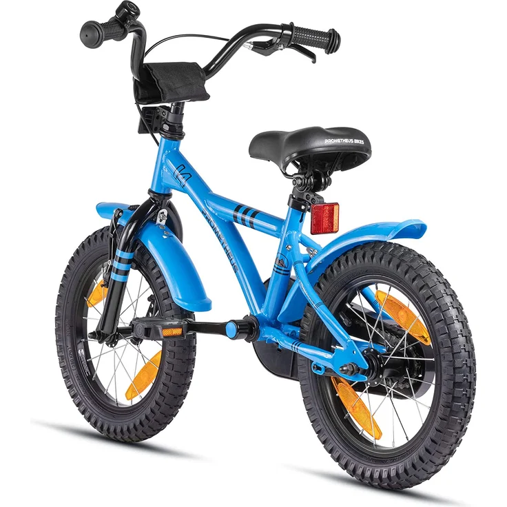 Prometheus Bicycles Kinderfahrrad Hawk, 1 Gang, 14 Zoll, RH 23 cm, blau – Bild 6