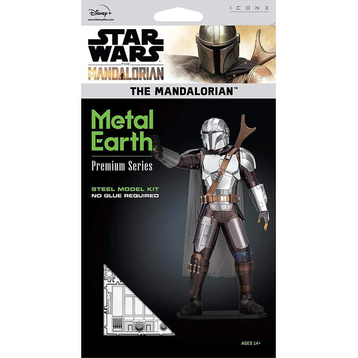 Metal Earth: Iconx STAR WARS Mandalorian - The Mandalorian – Bild 6