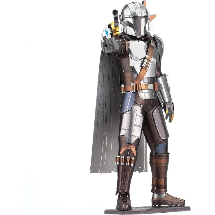 Metal Earth: Iconx STAR WARS Mandalorian - The Mandalorian – Bild 1