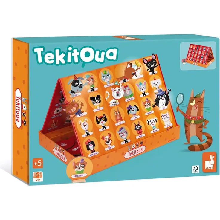 Janod J02749 Strategy Tekitoua StrategieSpiel Wer, mehrfarbig