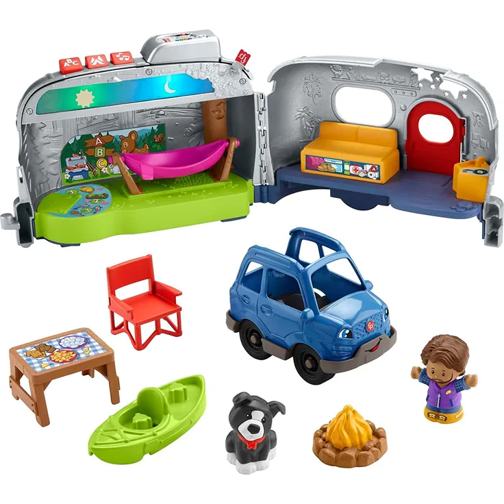 Fisher Price Little People - Light-Up Learning Camper (EN/DE/FR)