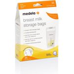 Medela Aufbewahrungsbeutel für Muttermilch 25 weiß (Spanische Version)