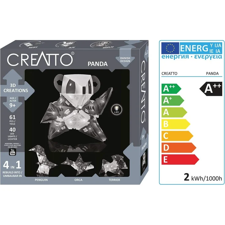 Kosmos 'Creatto Panda' Bastelset – Bild 6
