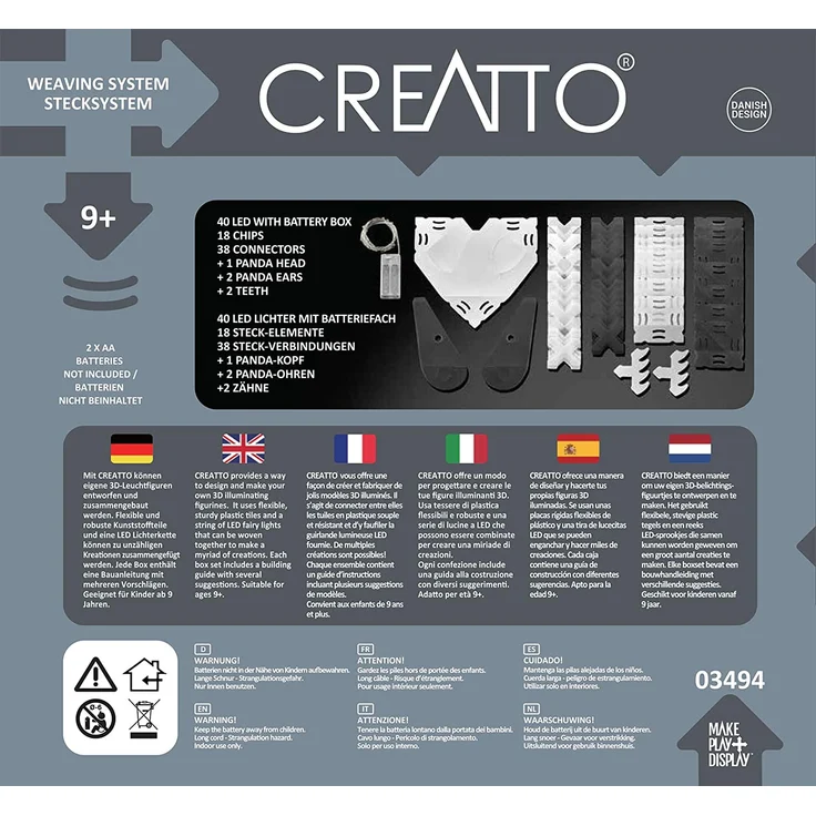 Kosmos 'Creatto Panda' Bastelset – Bild 2