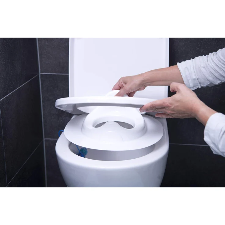 Rotho Babydesign WC-Sitz, Ab 24 Monate, Bella Bambina, Fantastic Mauve (Altrosa), 20023 0288 – Bild 4