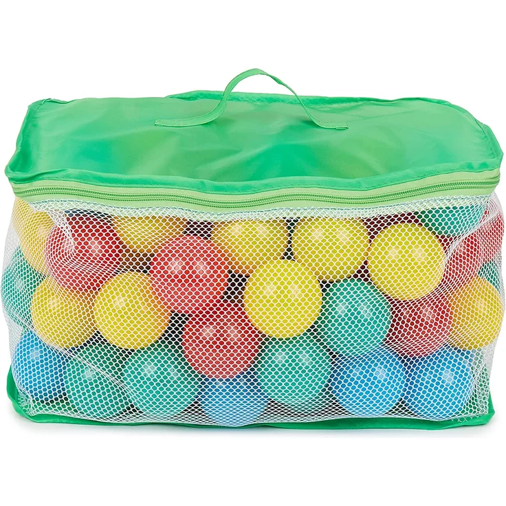Bieco Bälle für Bällebad | 100 Stück, Größe ca. 6 cm | Bunte Bälle | Kinder Bällebad Bälle | Plastic Balls | Geeignetes Bällebad für Babys | Bällebad Kinder – Bild 6